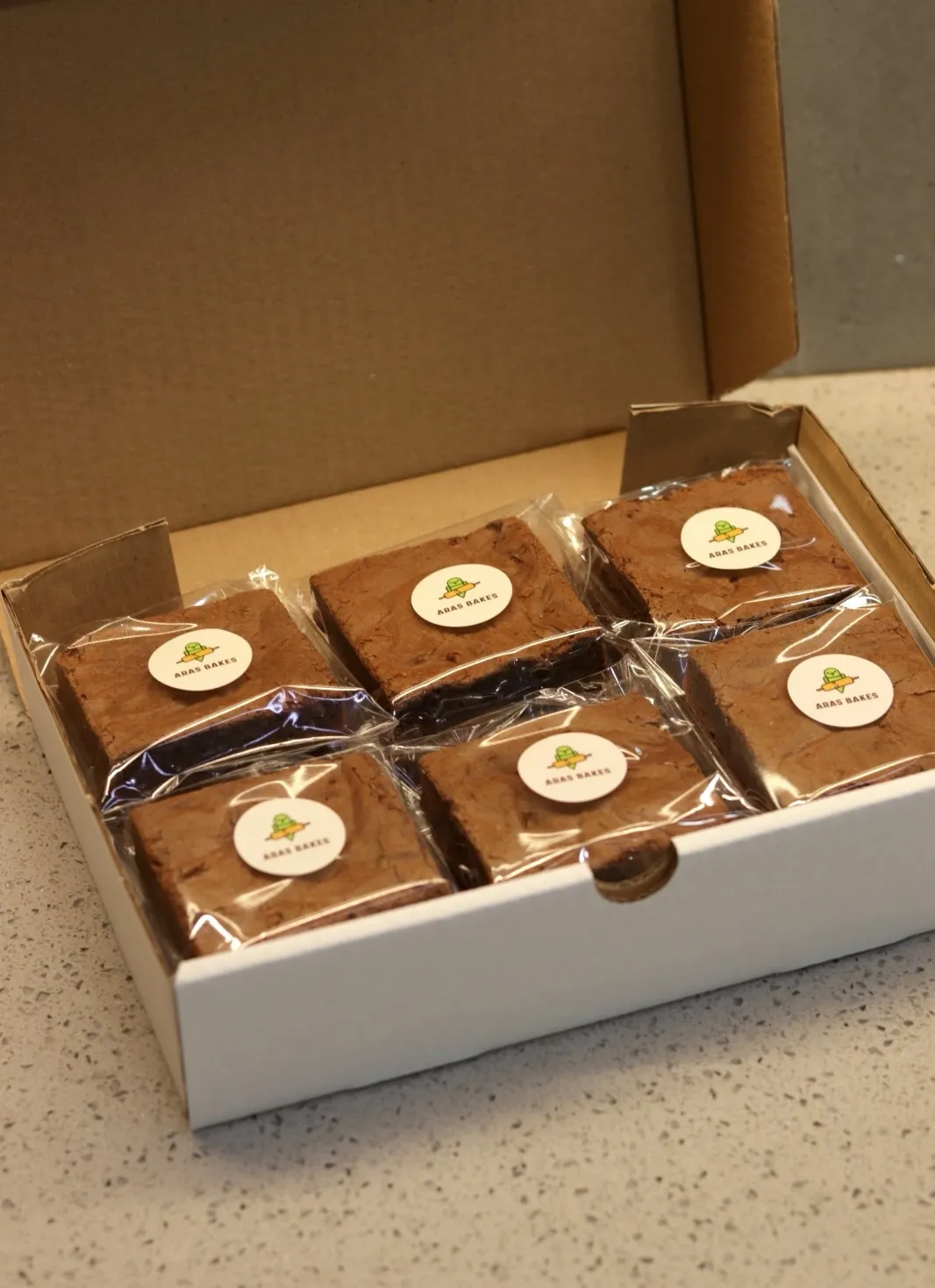 Brownies individuais artesanais